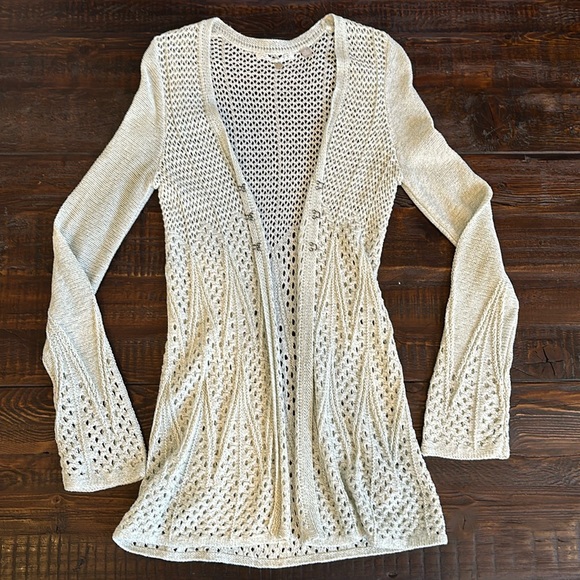 Anthropologie. Knitted & Knotted Cardigan. Extra Small. - Picture 1 of 4